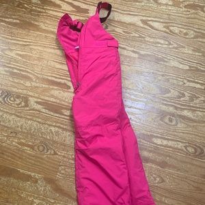 Columbia youth ski bib size S (8) - like new condition